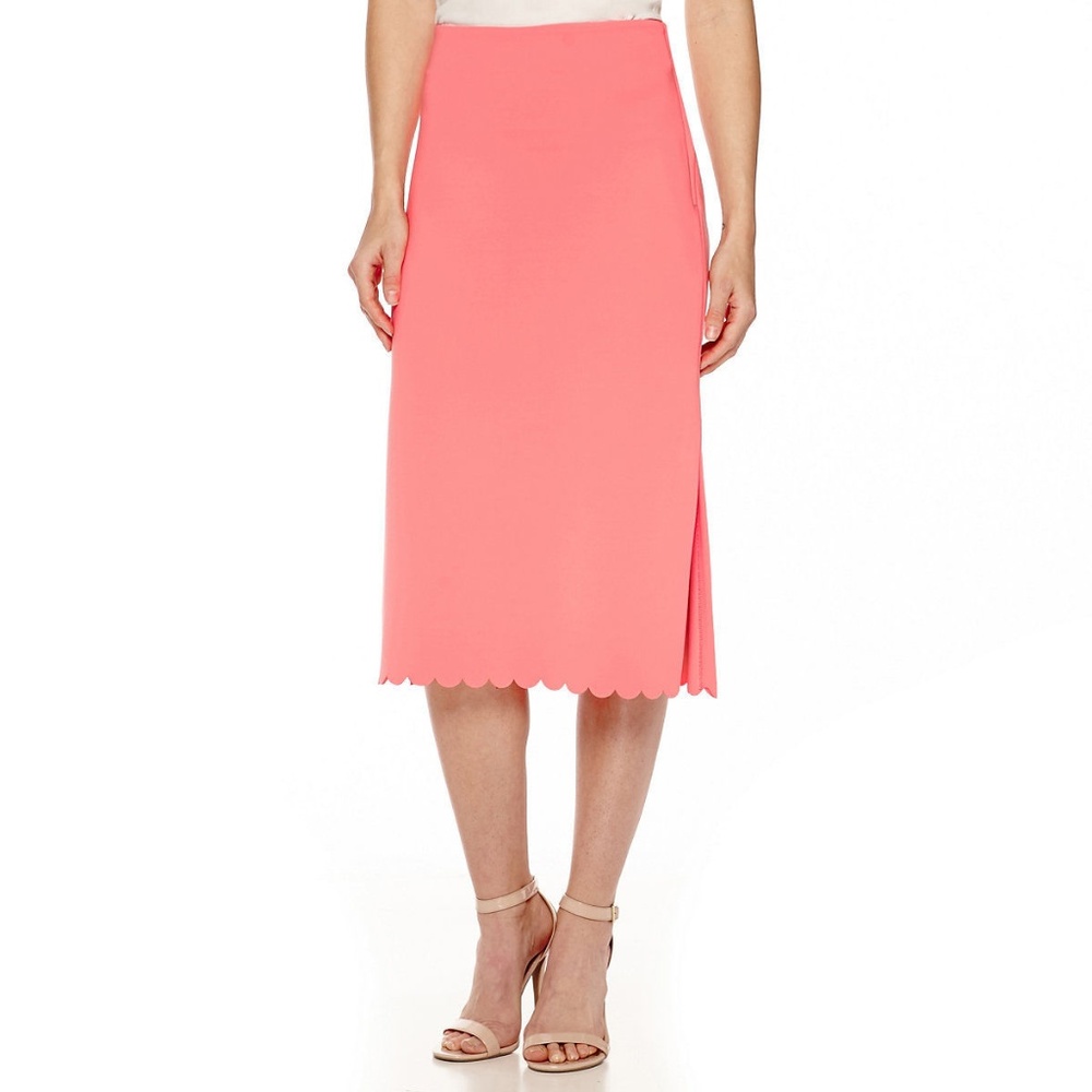 Womens Skirt Worthington Side Slit Pencil size-8 NEW